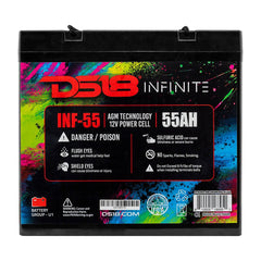 INFINITE 55 AH AGM Power Cell 12 Volt Battery - DS18