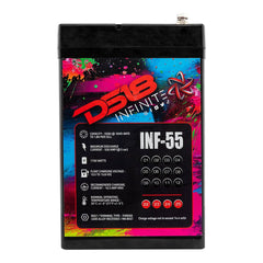 INFINITE 55 AH AGM Power Cell 12 Volt Battery - DS18
