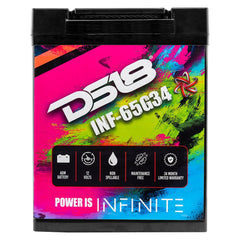 INFINITE 65 AH AGM Group 34 Power Cell 12 Volt Battery - DS18