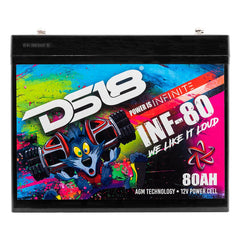 INFINITE 80 AH AGM Power Cell 12 Volt Battery - DS18
