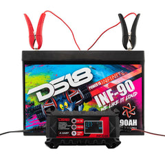4 AMP Automatic Smart Lithium and AGM Car Battery Charger & Maintainer - DS18