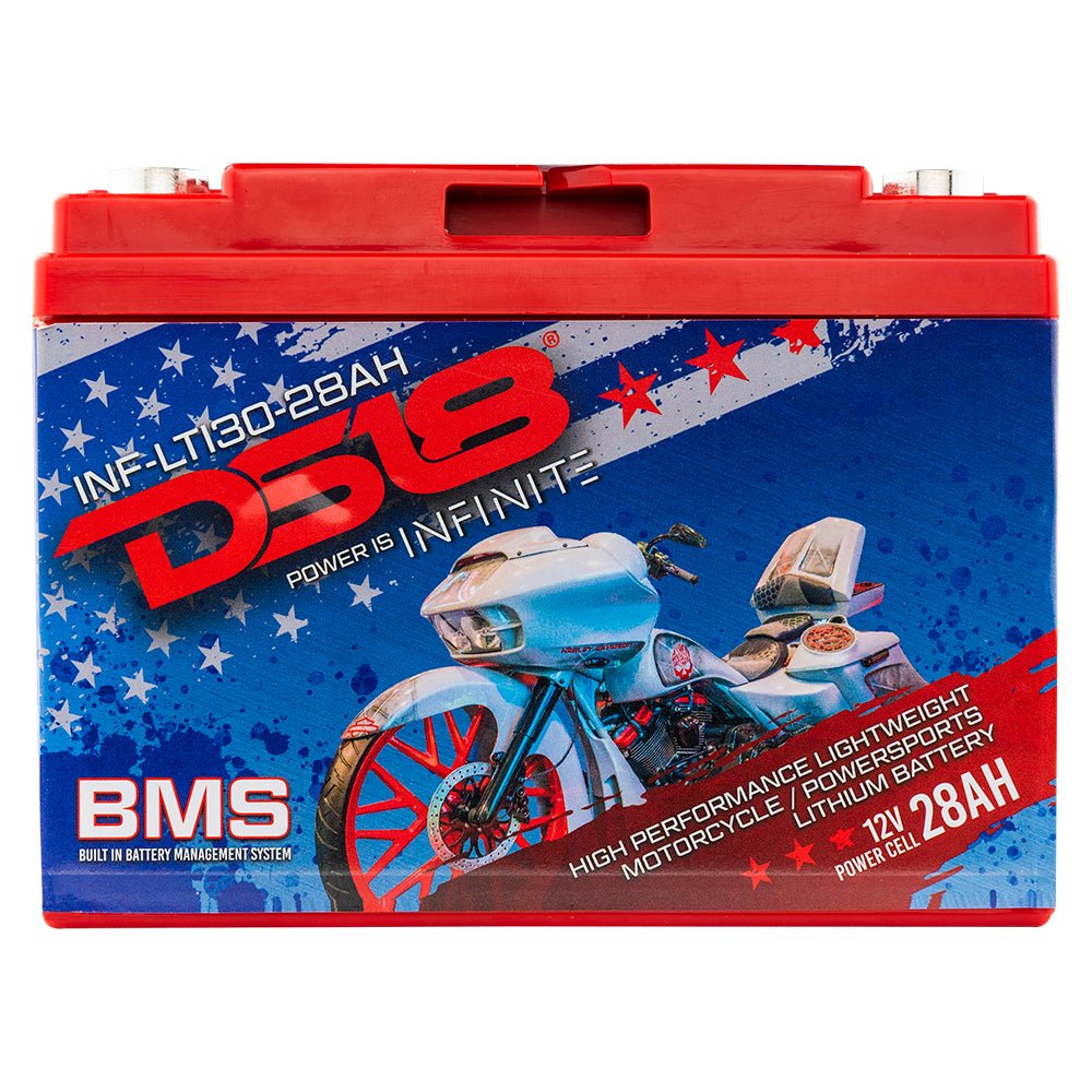 INF-LTI30-28AH INFINITE 28 AH Lithium Battery YTX30 Large Case With BMS - Perfect for Motorcycles - DS18
