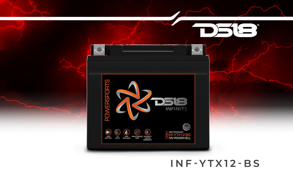 INFINITE 450 Watts 12 AH AGM Power Cell For Power Sports - DS18