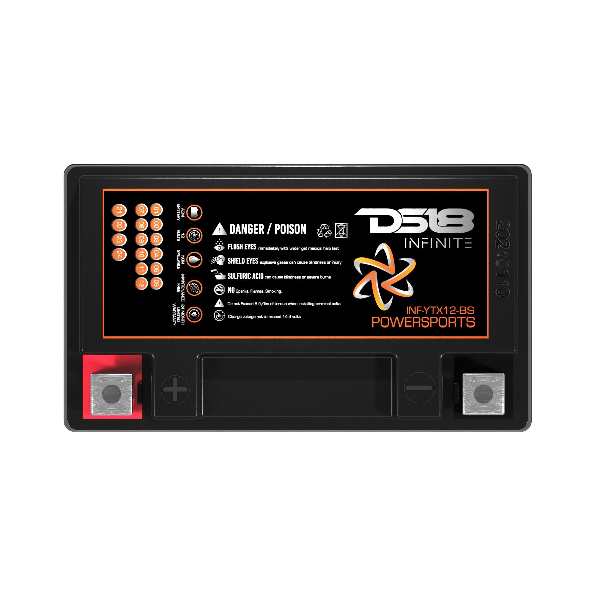 INFINITE 450 Watts 12 AH AGM Power Cell For Power Sports - DS18