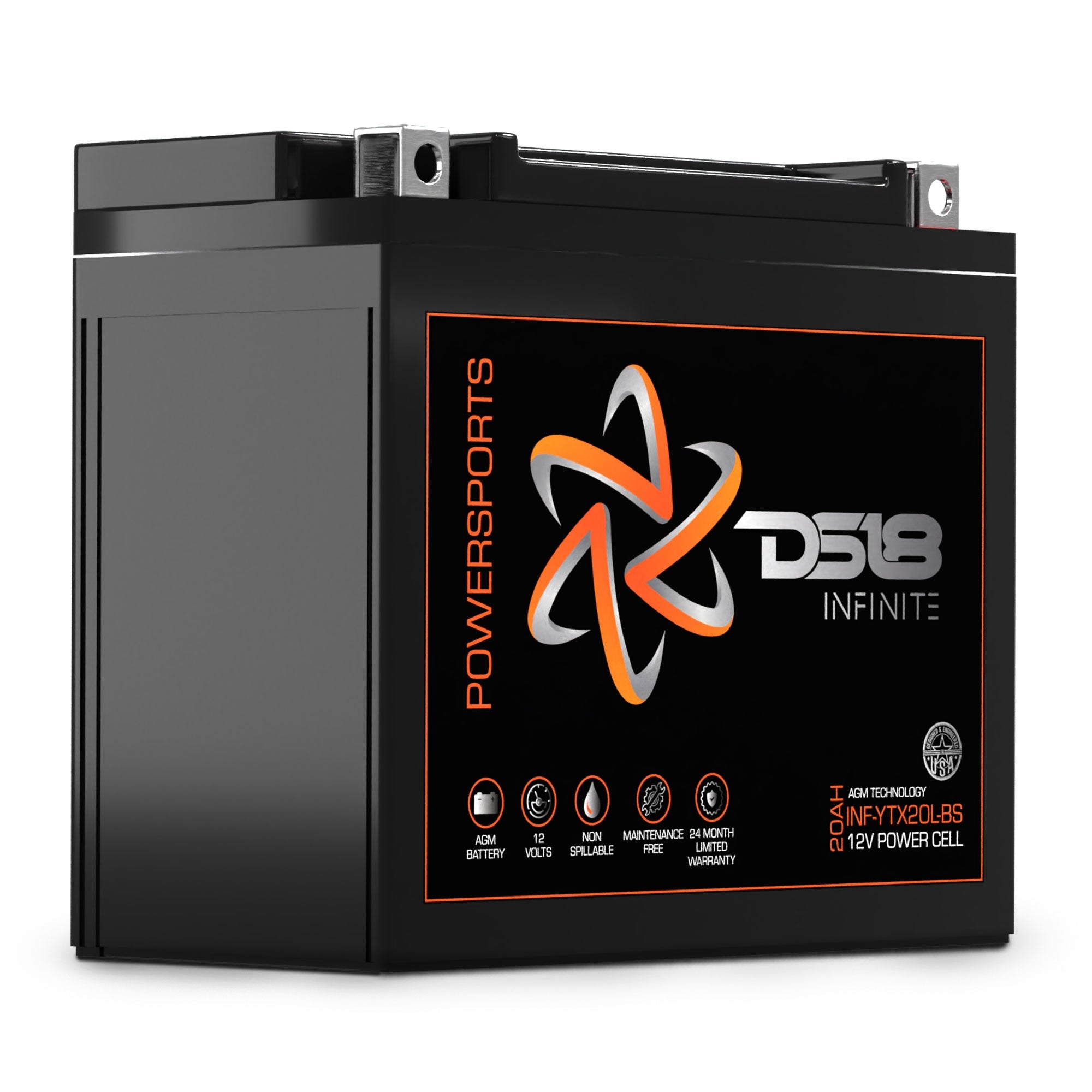 INFINITE 800 Watts 20 AH AGM Power Cell For Power Sports - DS18