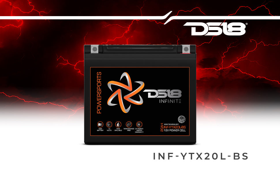 INFINITE 800 Watts 20 AH AGM Power Cell For Power Sports - DS18