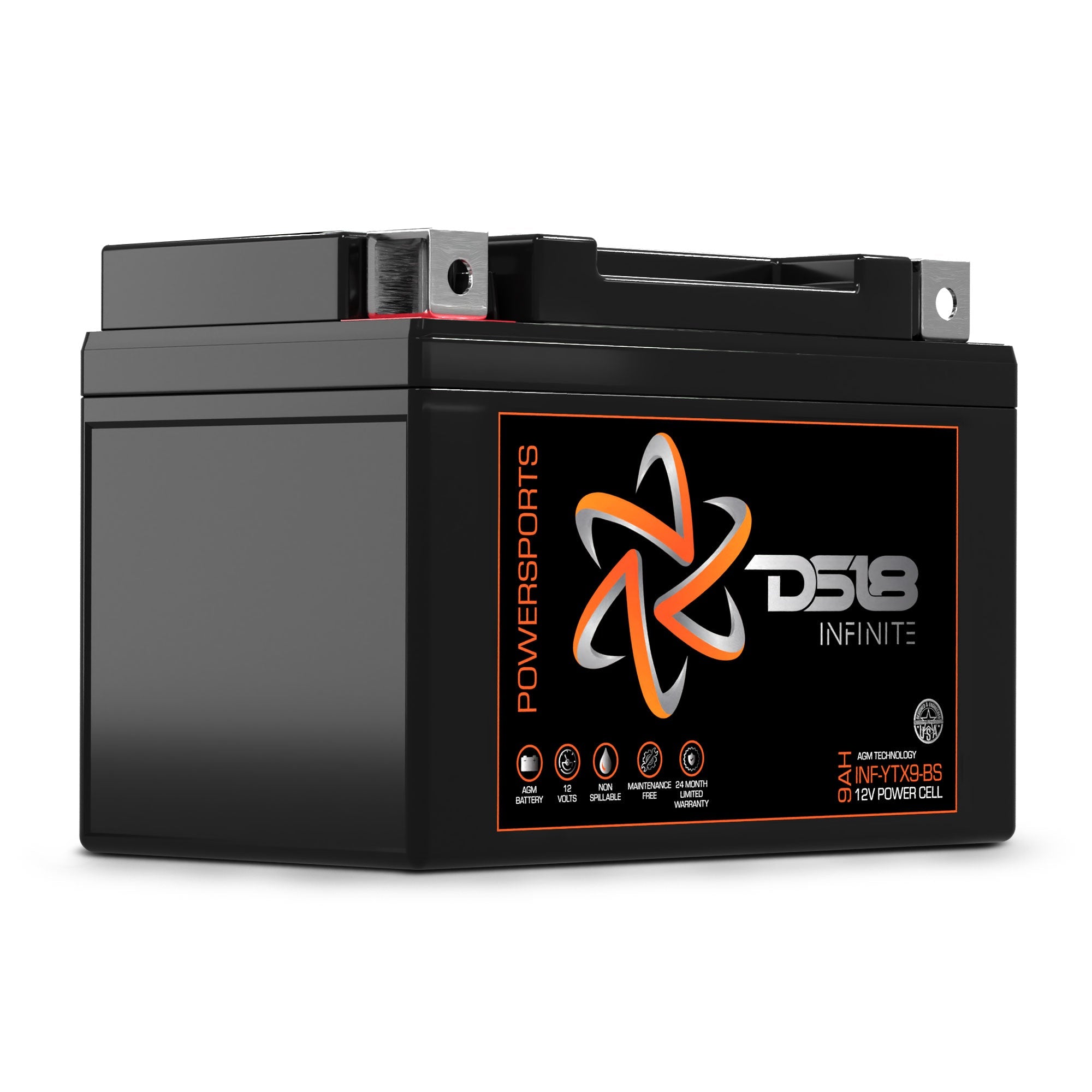 INFINITE 350 Watts 9 AH AGM Power Cell For Power Sports - DS18