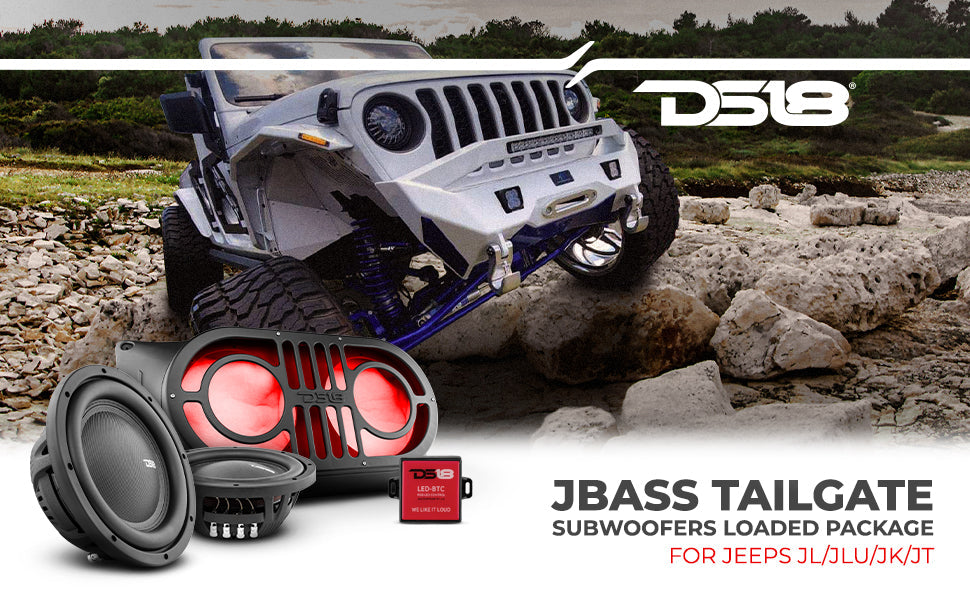 DS18 Jeep JBASS Platinum Tailgate Package - DS18