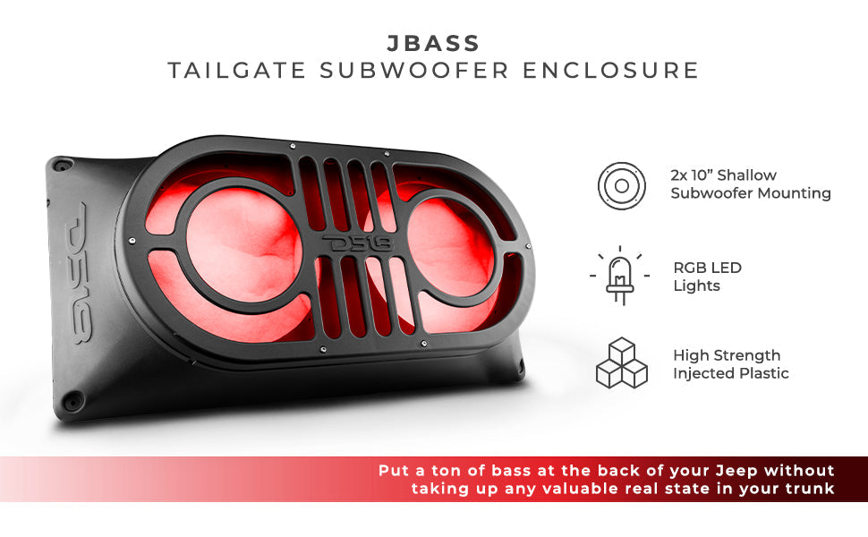 DS18 Jeep JBASS Platinum Tailgate Package - DS18