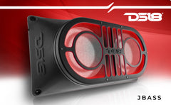 Jeep TJ,JK/JKU,JL/JLU Tailgate Subwoofer Enclosure for 2 X 10" - DS18