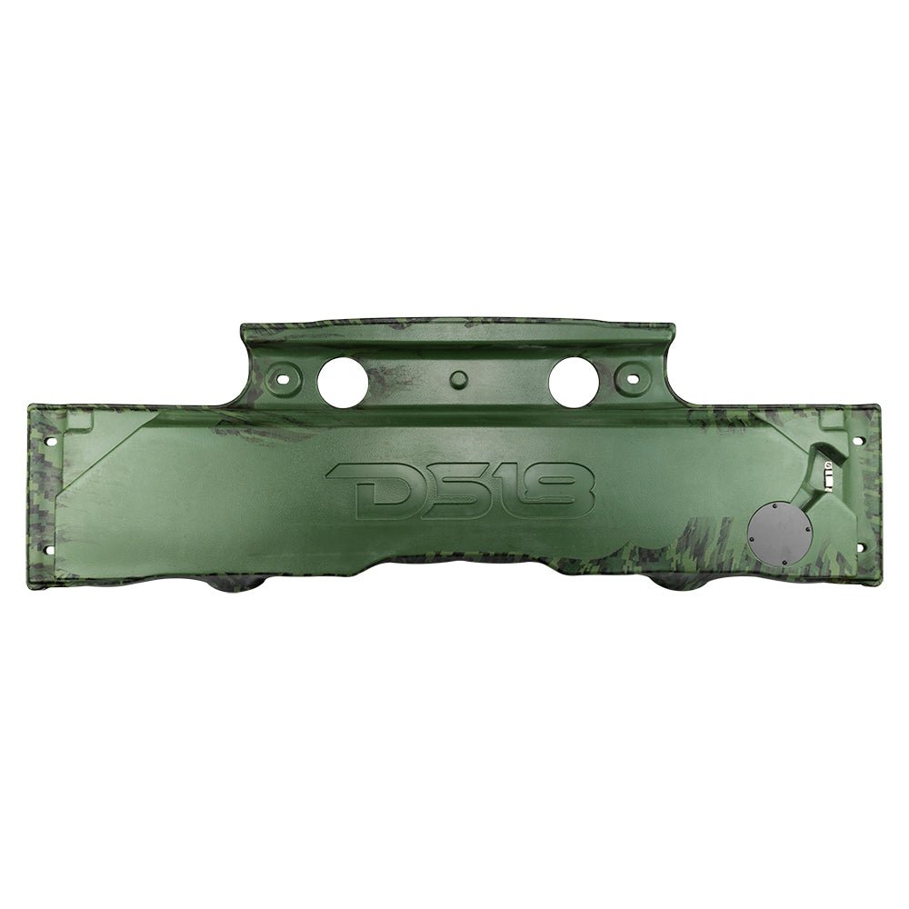 DS18 JK-SBAR/CMGR Exclusive Overhead Audio Bar System for JK/JKU Jeeps (4x 8" Speakers 4x3.72" Tweeters 2x1" Drivers) Camo