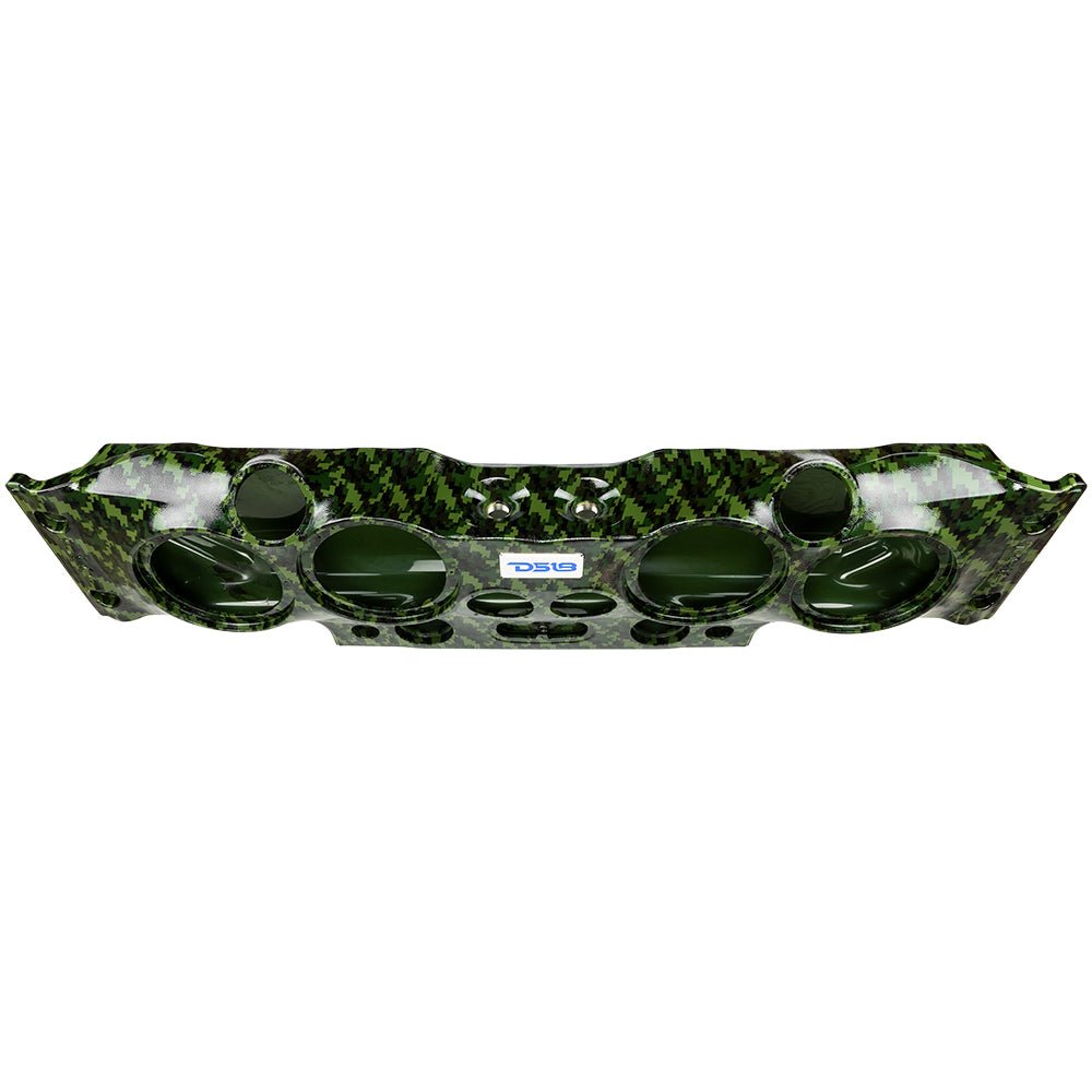 DS18 JK-SBAR/CMGR Exclusive Overhead Audio Bar System for JK/JKU Jeeps (4x 8" Speakers 4x3.72" Tweeters 2x1" Drivers) Camo