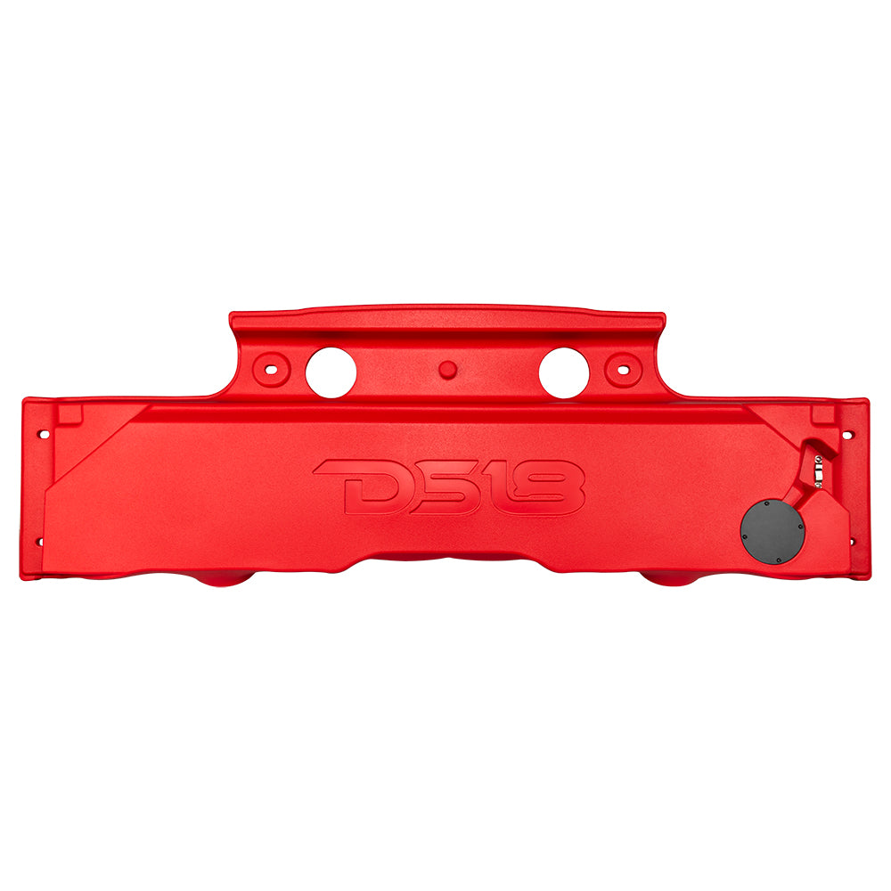 Jeep JK/JKU Overhead Bar System Fits 4 X 8" Speakers, 4 X Tweeters and 2 X Drivers -Red - DS18