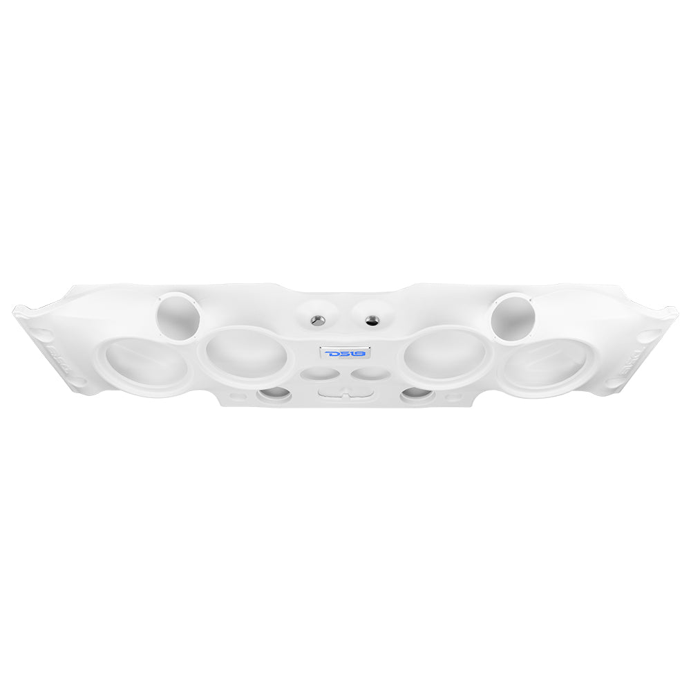 Jeep JK/JKU Overhead Bar System Fits 4 X 8" Speakers, 4 X Tweeters and 2 X Drivers -White - DS18