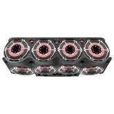 Jeep JK/JKU Overhead Bar System Fits 8 X 10" Speakers, 2 X 2.3" tweeters and 2 X 1 " Drivers -Black - DS18