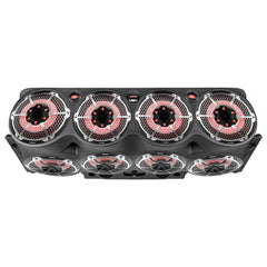 Jeep JK/JKU Overhead Bar System Fits 8 X 10" Speakers, 2 X 2.3" tweeters and 2 X 1 " Drivers -Black - DS18