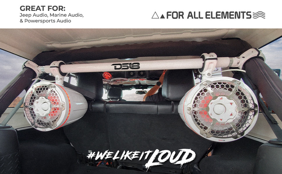 Jeep JK/JKU Mounting Tube For Towers and Pods - DS18