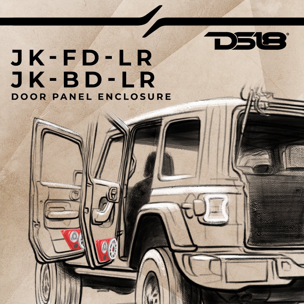 JK/JKU Front & Back Door Panels Package - DS18