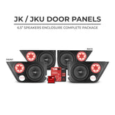 JK/JKU Front & Back Door Panels Package - DS18