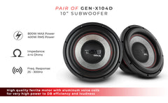 DS18 JL/JLU Exclusive Wheel Well Subwoofer Enclosure Package - DS18