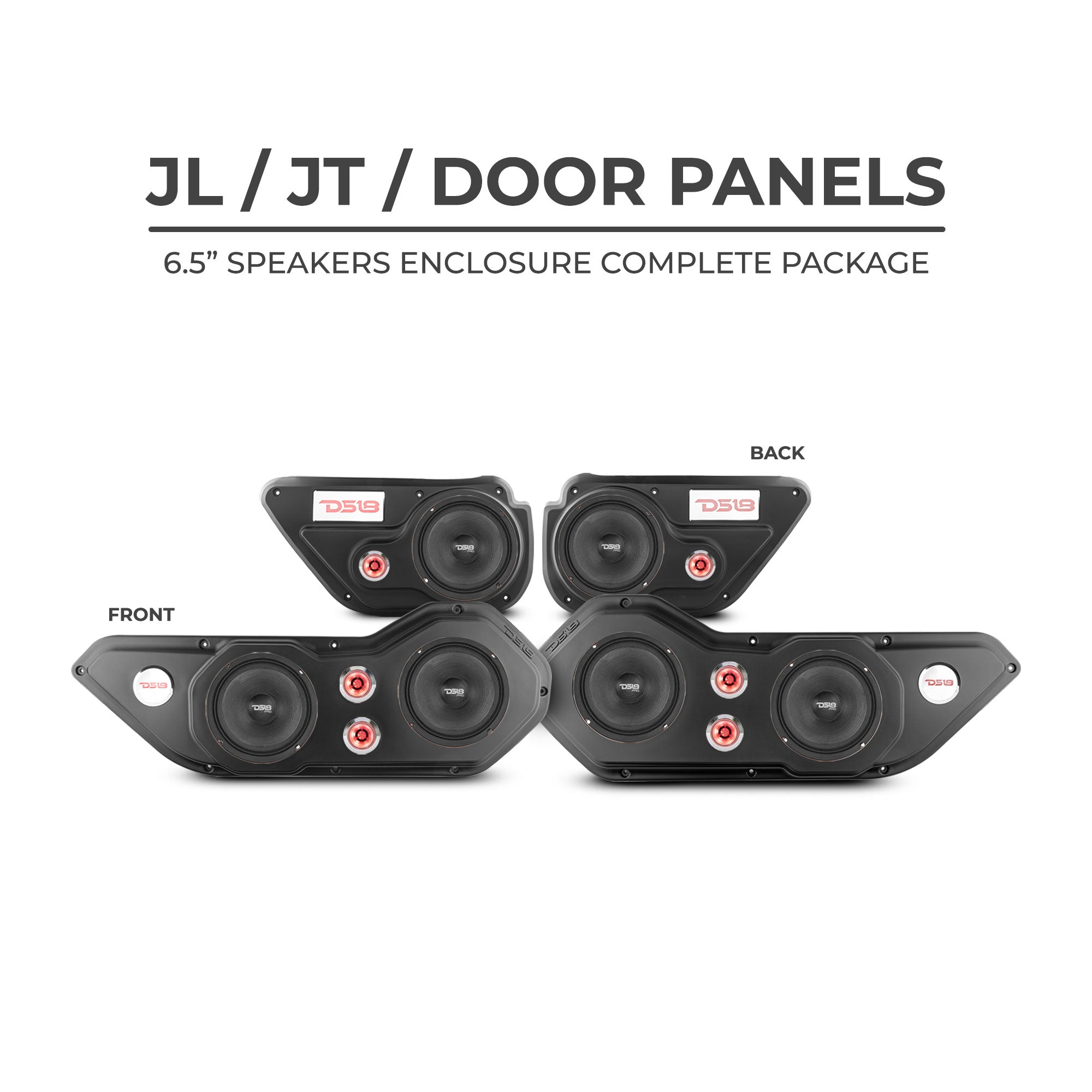 DS18 JL/JT (Gladiator) Door Panels Loaded Package - DS18