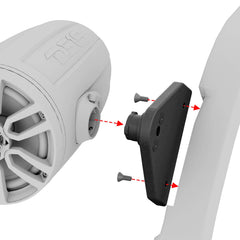 Tower Speaker Mounting Bracket For 4-Door JL Jeep Roll Cages - DS18