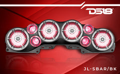 Jeep JL/JLU/JT Overhead Bar System Fits 4 X 8" Speakers and 4 X Tweeters - DS18