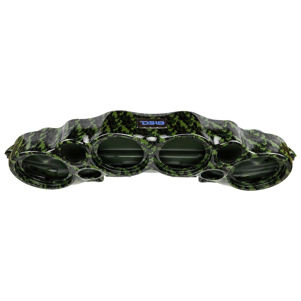 DS18 JL-SBAR/CMGR Overhead Bar System JL/JLU, JT Jeeps (4x 8" Speakers 4x3.72" Tweeters) Camo Green - DS18