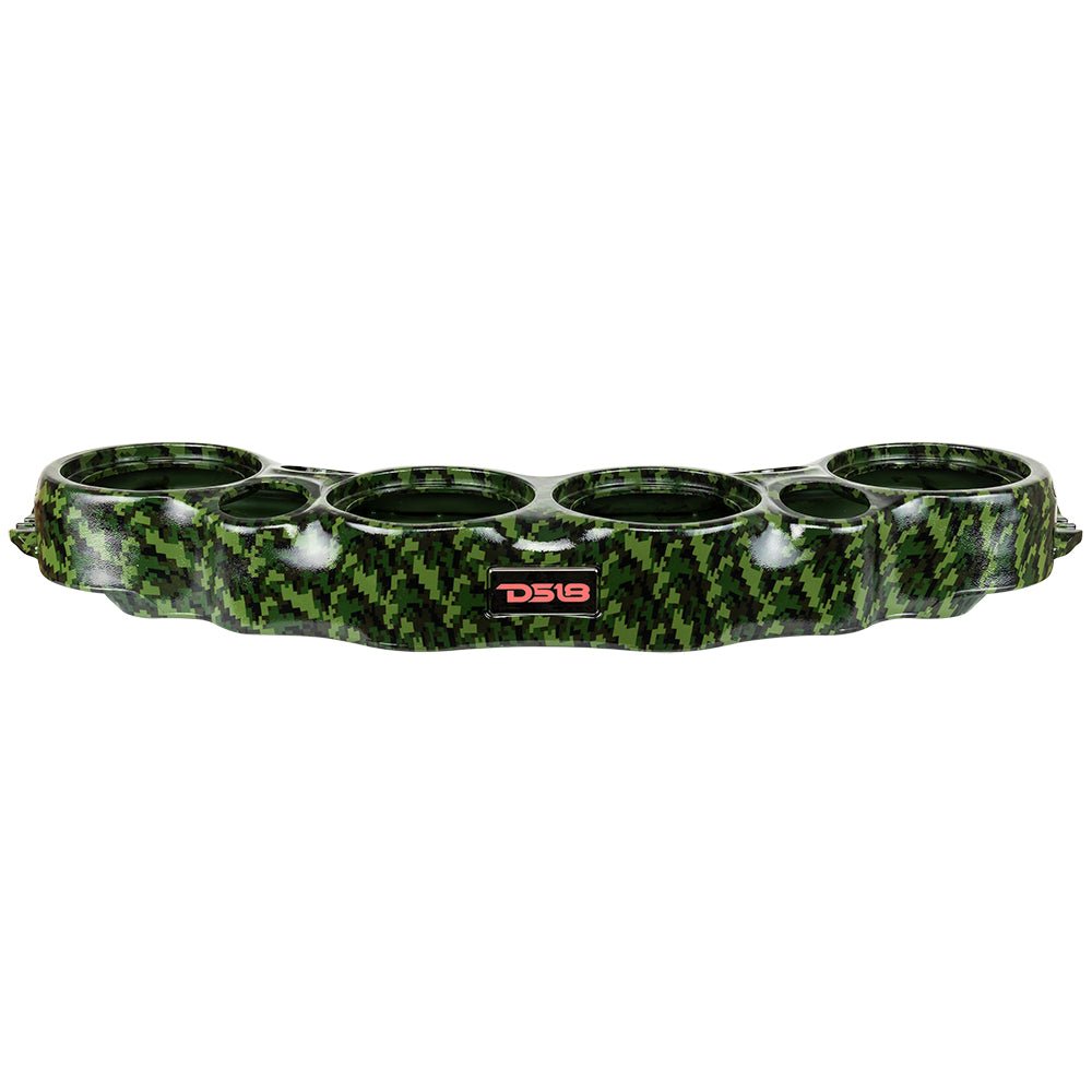 DS18 JL-SBAR/CMGR Overhead Bar System JL/JLU, JT Jeeps (4x 8" Speakers 4x3.72" Tweeters) Camo Green - DS18
