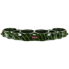 DS18 JL-SBAR/CMGR Overhead Bar System JL/JLU, JT Jeeps (4x 8" Speakers 4x3.72" Tweeters) Camo Green - DS18