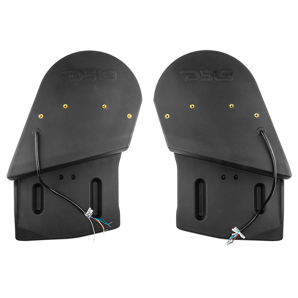 Jeep JL/JLU 10" Wheel Well Seald Subwoofer Enclosure Left and Right Side - DS18
