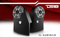 Jeep JL/JLU 10" Wheel Well Seald Subwoofer Enclosure Left and Right Side - DS18