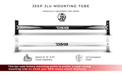 Jeep JLU Mounting Tube For Towers and Pods - DS18
