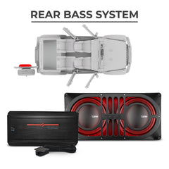 Jeep JLU 2018–2023 Ultimate Package – Loaded Sound Bar, Door Panels, Subwoofers & Amplifiers - DS18