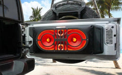 Jeep TJ,JK/JKU,JL/JLU Tailgate Loudspeaker Enclosure for 2 X 10" and 2 x 3" Tweeters - DS18