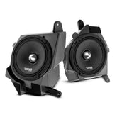 Jeep JL/JLU/JT Dash Enclosure – Loaded 6.5” Left & Right with PRO-FR6NEO, 225W RMS - DS18