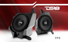 Jeep JL/JLU/JT Dash Enclosure – Loaded 6.5” Left & Right with PRO-JP6NEO, 150W RMS - DS18