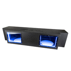 Jeep JKU/JLU Down Firing Subwoofer Enclosure 2 x 12" - DS18