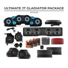 Jeep JT Gladiator 2019–2023 Ultimate Package – Loaded Sound Bar, Door Panels, Subwoofers & Amplifiers - DS18