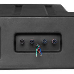 Under Seat Subwoofer Enclosure 2 x 6.5" Sealed for JT Gladiator Jeeps - DS18