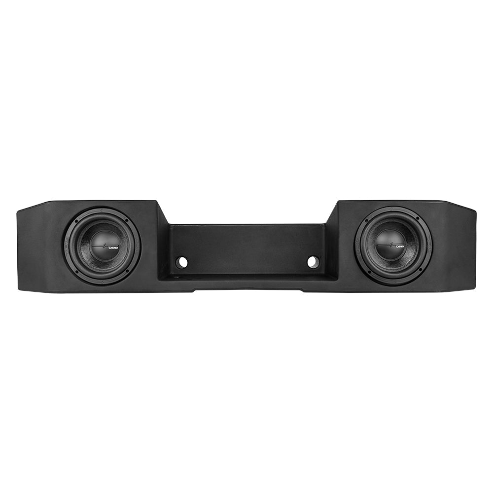 Under Seat Subwoofer Enclosure 2 x 6.5" Sealed for JT Gladiator Jeeps - DS18