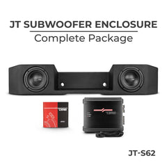 Complete Under Seat Subwoofer Enclosure Package for JT Gladiator Jeeps - DS18