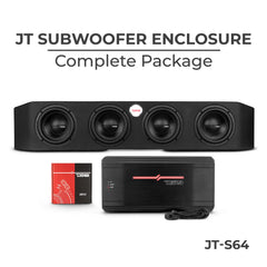 Complete Under Seat Subwoofer Enclosure Package for JT Gladiator Jeeps - DS18