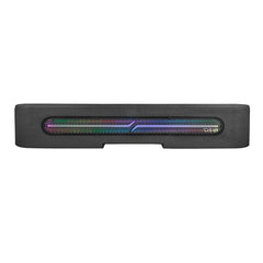 Jeep JT Gladiator Loaded Under Rear Seat Subwoofer Enclosure with 4 X 8" ZR8.2D, Leather Wrapped and Digital LED Lights |