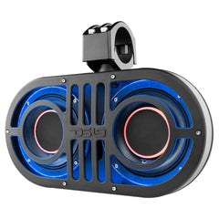 Dual 6.5" Marine and Powersports PRO Roll Cage Sound Bar System with Built in LED RGB Lights450 Watts Rms ( 2 x PRO-HY6.4B