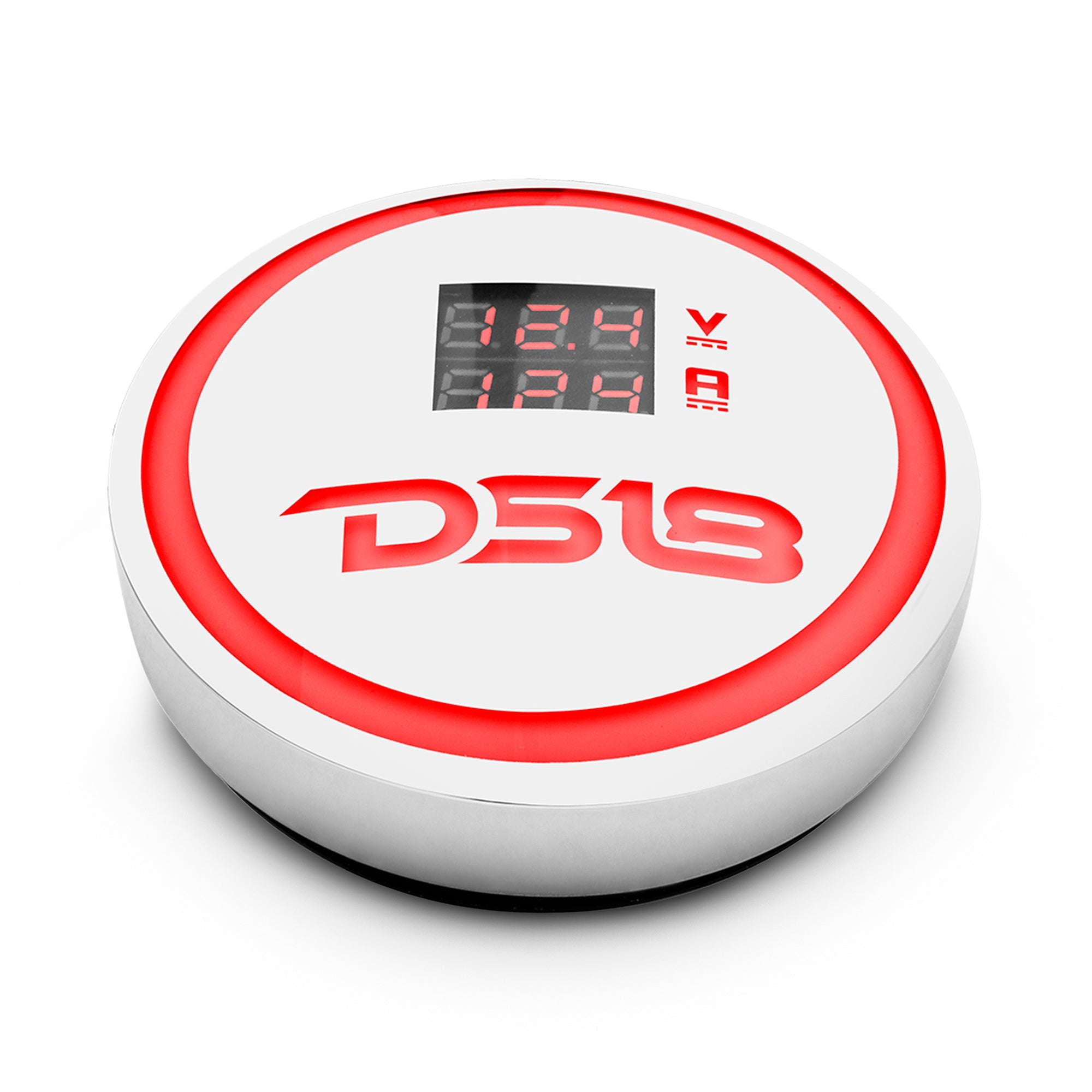 DS18 LBC6VAM Badge with RGB Lights and Volt/Current Meter - DS18