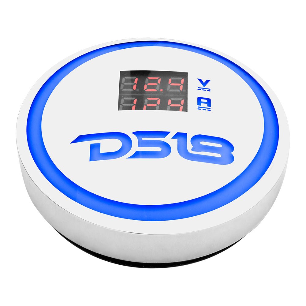 DS18 LBC6VAM Badge with RGB Lights and Volt/Current Meter - DS18