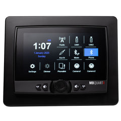 GMR-7V1.2 7 Inch Waterproof Touchscreen Wireless CarPlay Source Unit