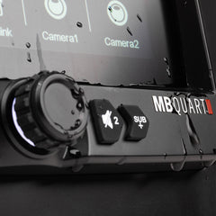 GMR-7V1 7 Inch Waterproof Touchscreen Wired CarPlay Source Unit