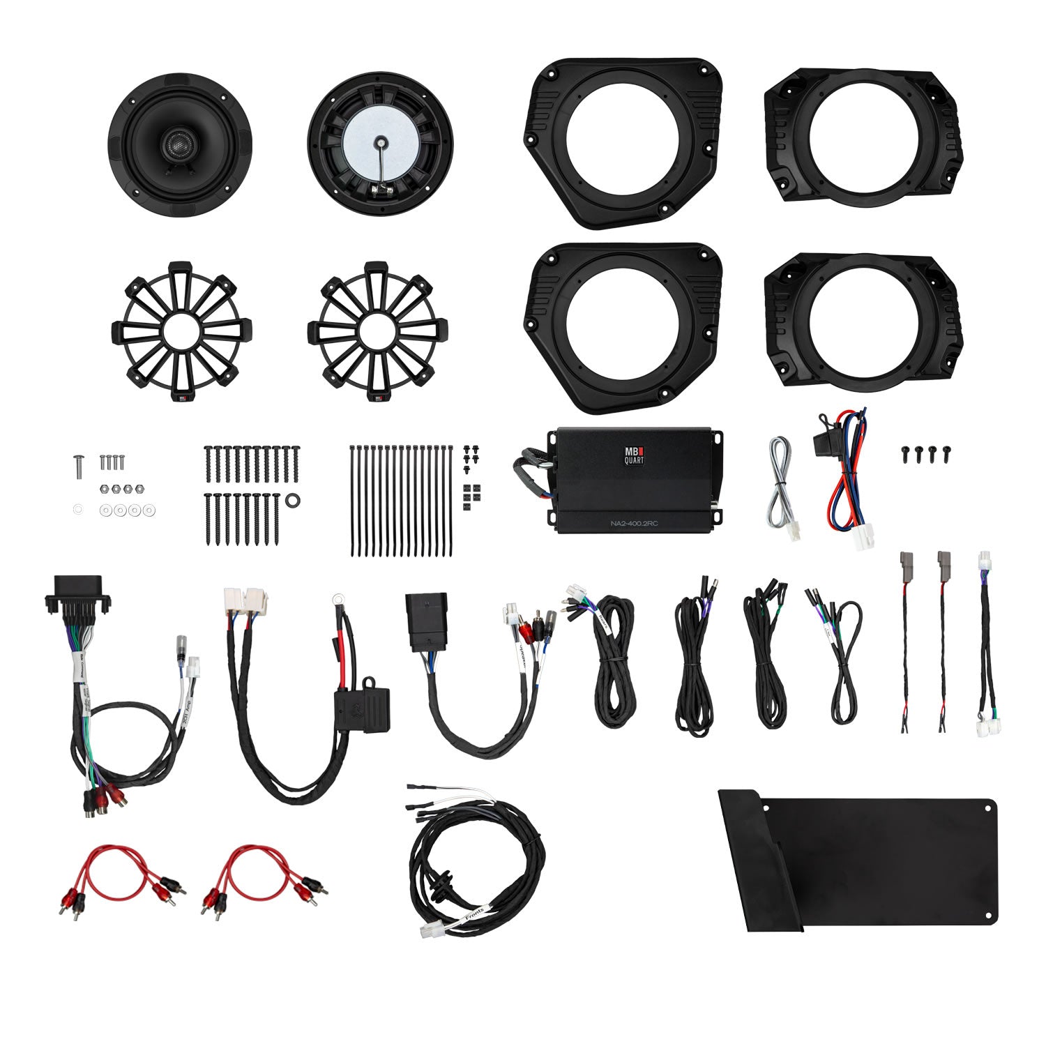 MBQRG-STG2-RC-2 400 Watt STAGE 2 Polaris RANGER Tuned System designed for RIDE COMMAND
